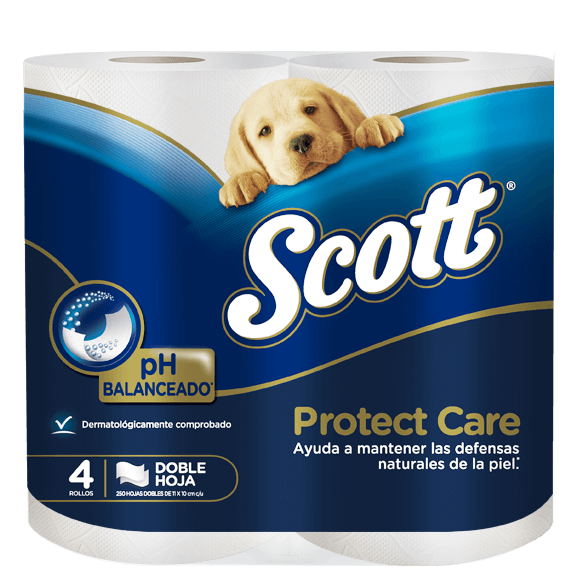 scott protect care 4 rollos pack azul