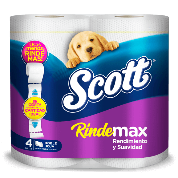 scott rindemax 4 rollos pack morado